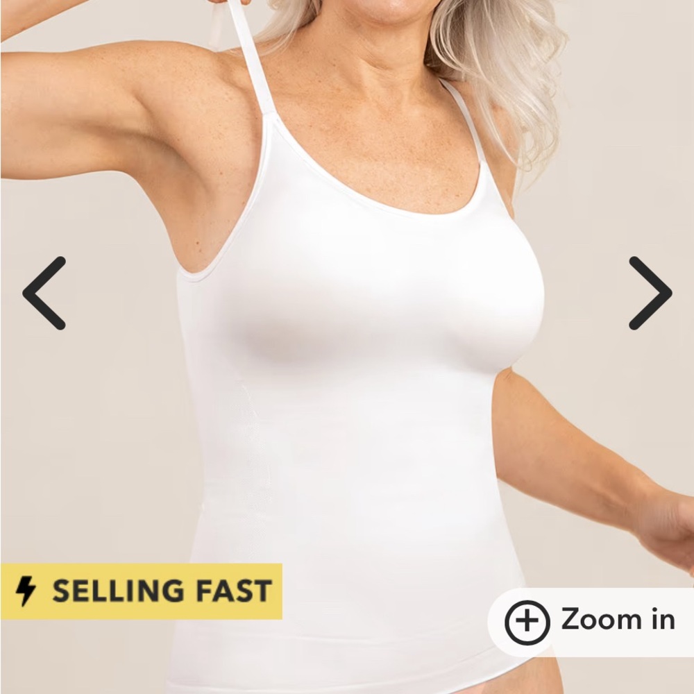 Shapermint Essentials Blue All Day Every Day Scoop Neck Camisole 2XL 🤩